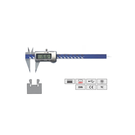Штангенциркуль Vogel цифровой с острыми губками
